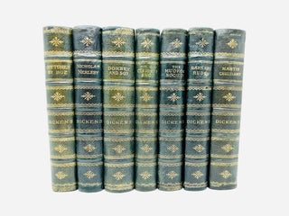 Item #50 A stunning set of seven volumes of Charles Dicken’s works, including the following...